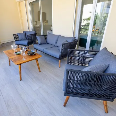 Palm - Chic Et Moderne Proche Pla-t4 * Cannes